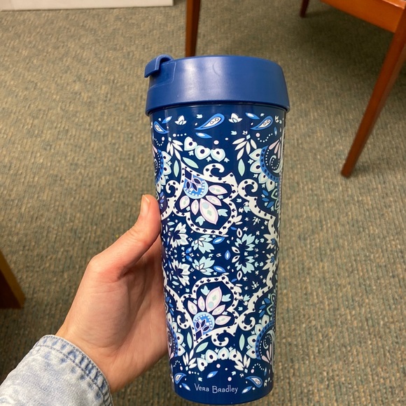 Vera Bradley Travel Mug - Picture 1 of 3